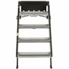 Mor/Ryde STEPS AND STEP RUGS RV 4 Manual Folding Steps Threshold Height Of 3612 Inch To 42 Inch With 8 In STP-212